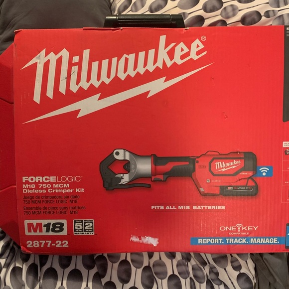 Milwaukee fuel crimper model number 2877-22 - Picture 2 of 5